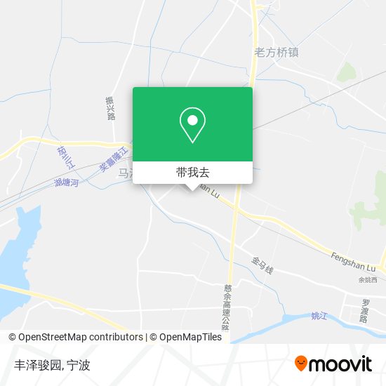 丰泽骏园地图