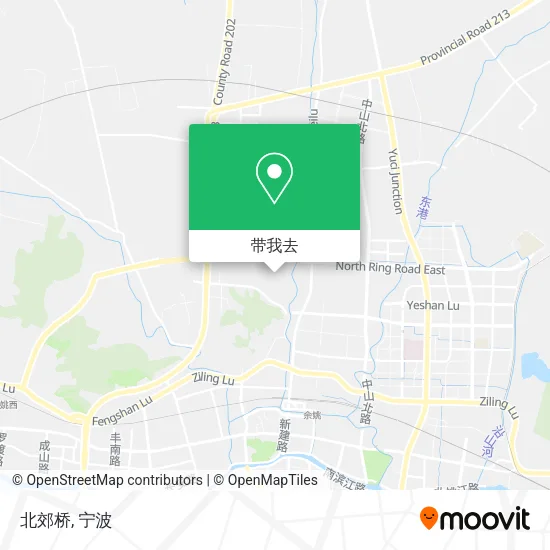 北郊桥地图