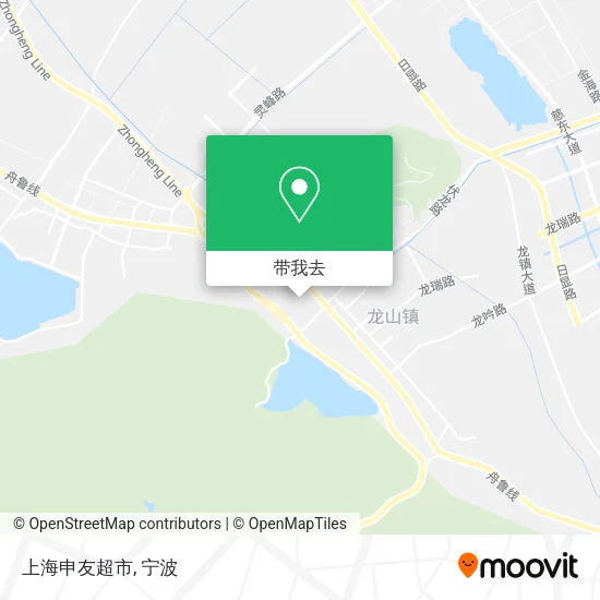 上海申友超市地图