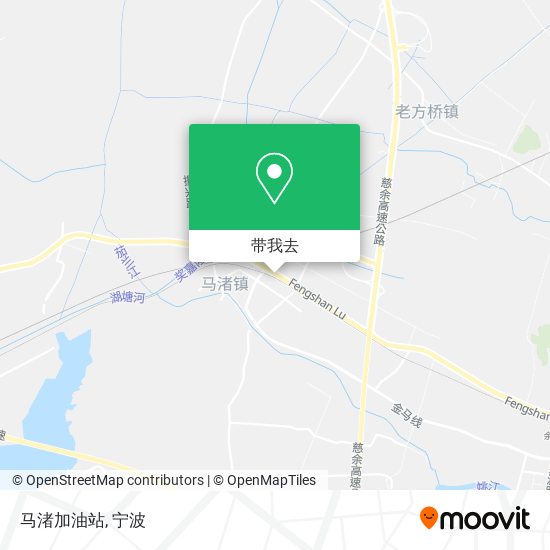 马渚加油站地图