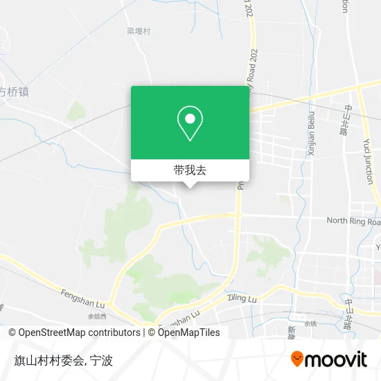 旗山村村委会地图