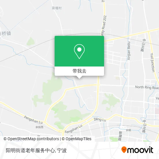 阳明街道老年服务中心地图