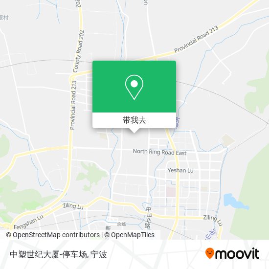 中塑世纪大厦-停车场地图