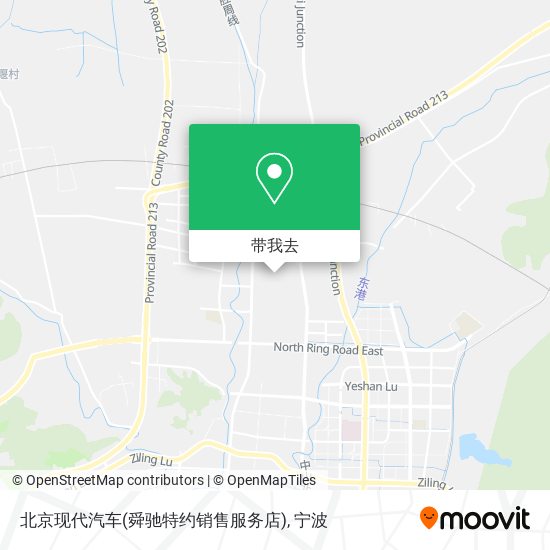 北京现代汽车(舜驰特约销售服务店)地图