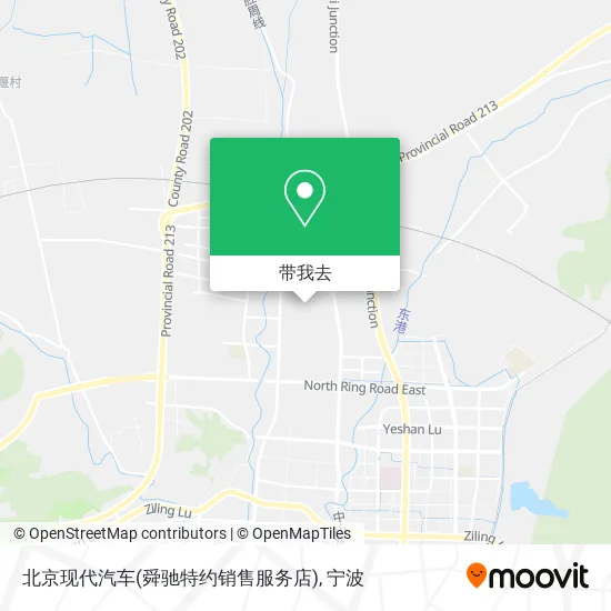 北京现代汽车(舜驰特约销售服务店)地图