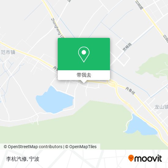 李杭汽修地图