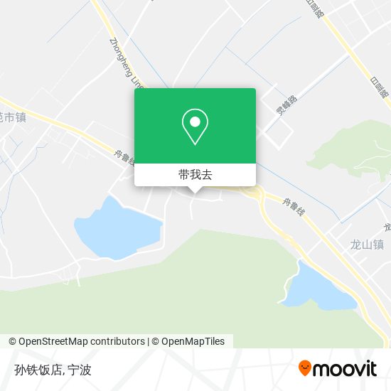 孙铁饭店地图