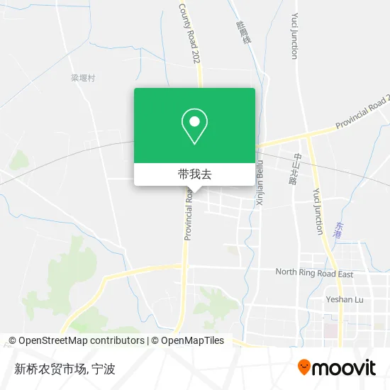 新桥农贸市场地图