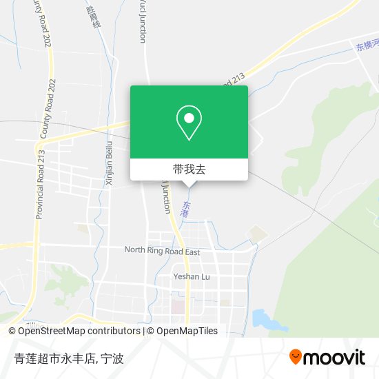 青莲超市永丰店地图