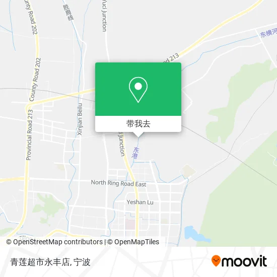 青莲超市永丰店地图