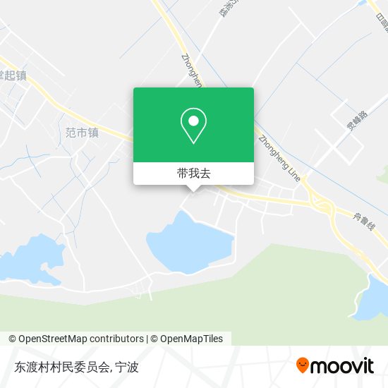 东渡村村民委员会地图