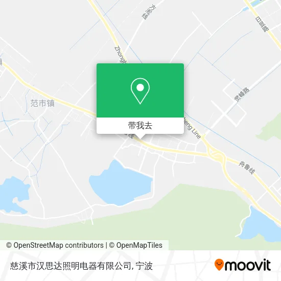慈溪市汉思达照明电器有限公司地图
