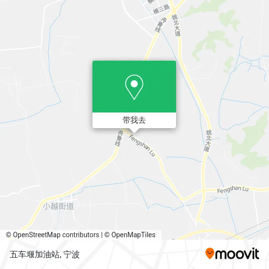 五车堰加油站地图