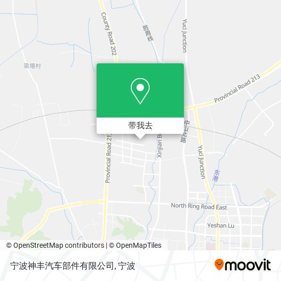 宁波神丰汽车部件有限公司地图