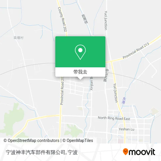 宁波神丰汽车部件有限公司地图