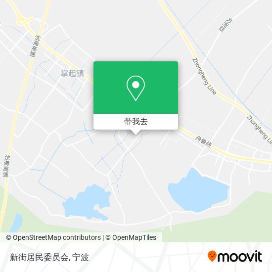 新街居民委员会地图