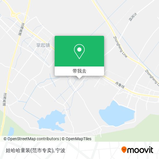 娃哈哈童装(范市专卖)地图
