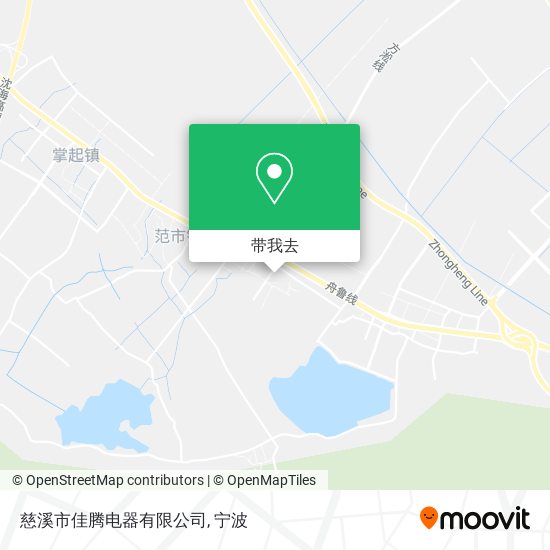 慈溪市佳腾电器有限公司地图