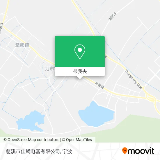 慈溪市佳腾电器有限公司地图