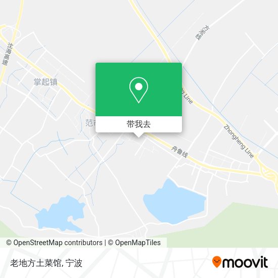 老地方土菜馆地图