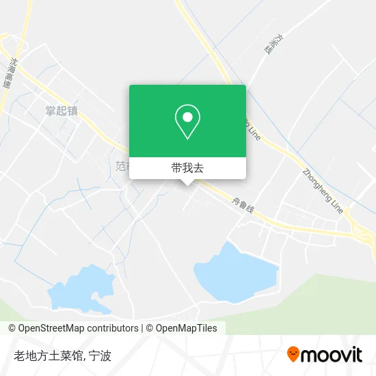 老地方土菜馆地图