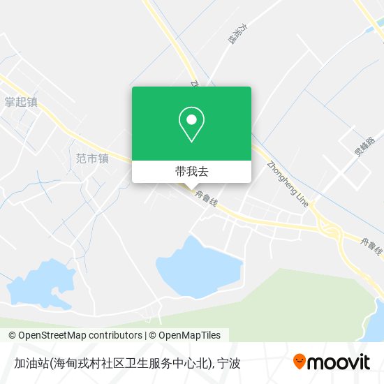 加油站(海甸戎村社区卫生服务中心北)地图