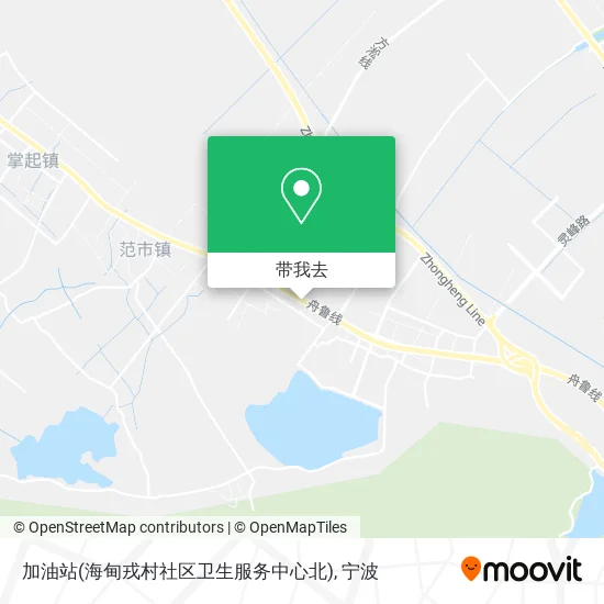 加油站(海甸戎村社区卫生服务中心北)地图