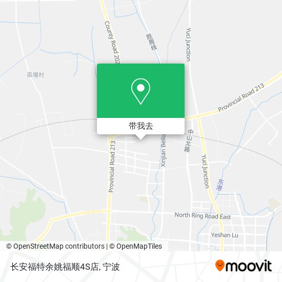 长安福特余姚福顺4S店地图