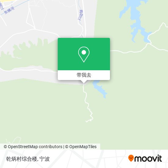 乾炳村综合楼地图