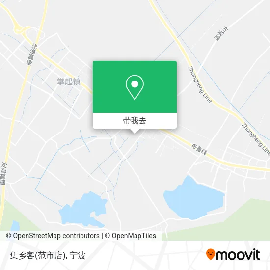 集乡客(范市店)地图