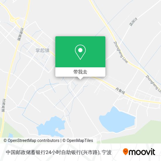 中国邮政储蓄银行24小时自助银行(兴市路)地图