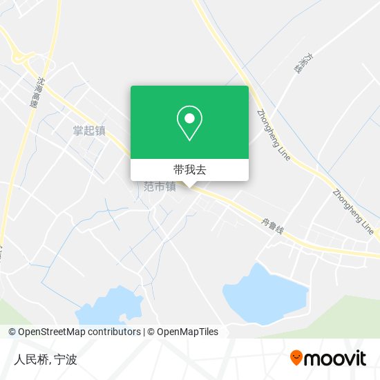 人民桥地图