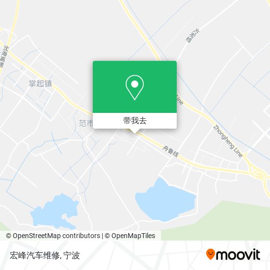 宏峰汽车维修地图