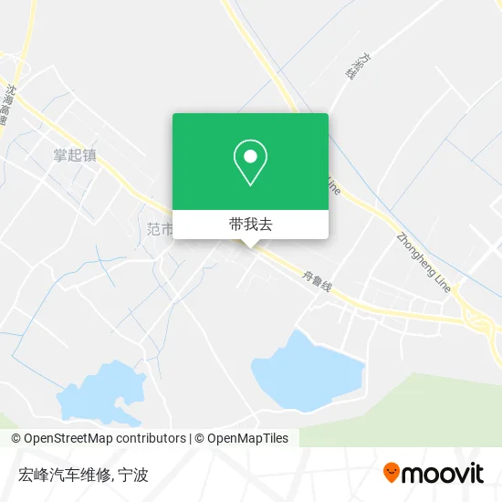 宏峰汽车维修地图