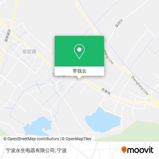 宁波永生电器有限公司地图