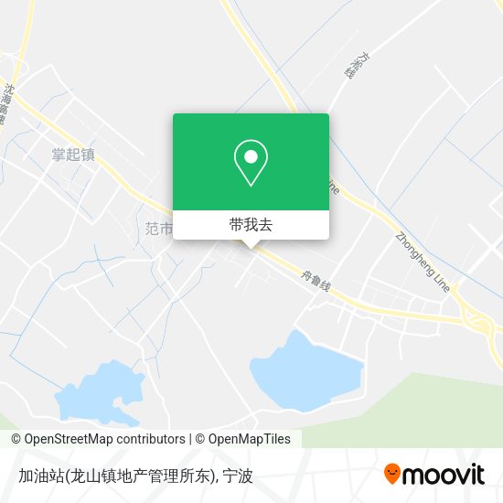 加油站(龙山镇地产管理所东)地图