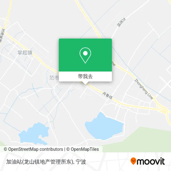 加油站(龙山镇地产管理所东)地图