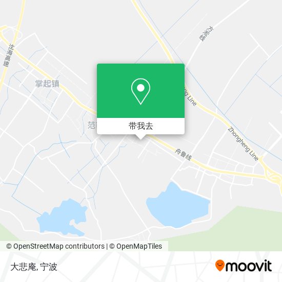 大悲庵地图