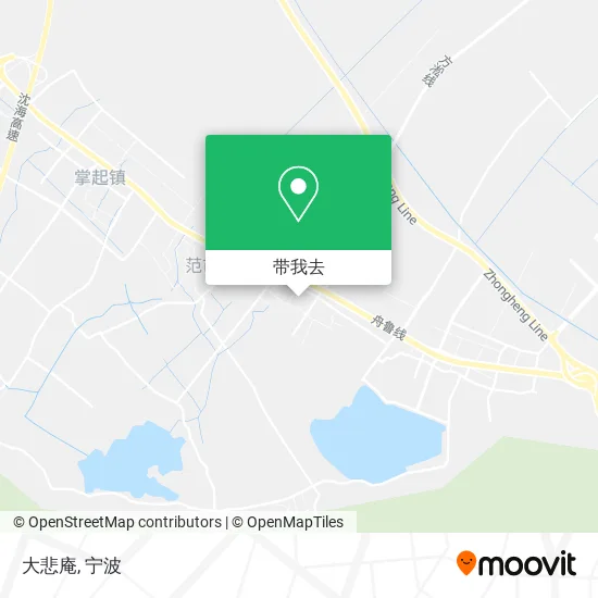 大悲庵地图