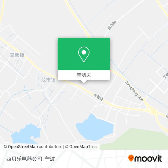 西贝乐电器公司地图