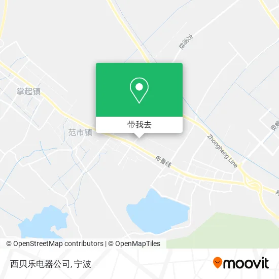 西贝乐电器公司地图