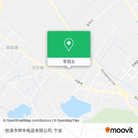 慈溪市烨丰电器有限公司地图