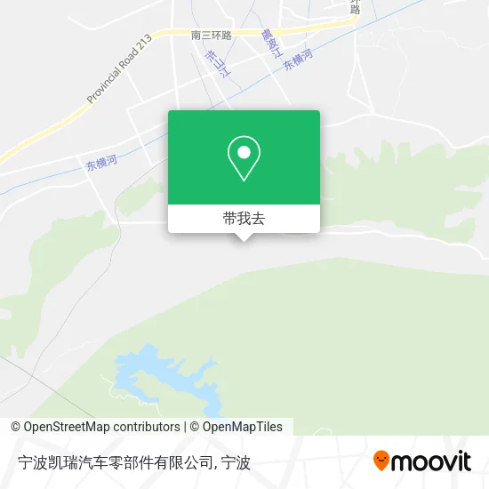 宁波凯瑞汽车零部件有限公司地图