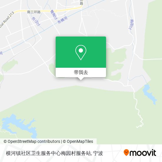 横河镇社区卫生服务中心梅园村服务站地图