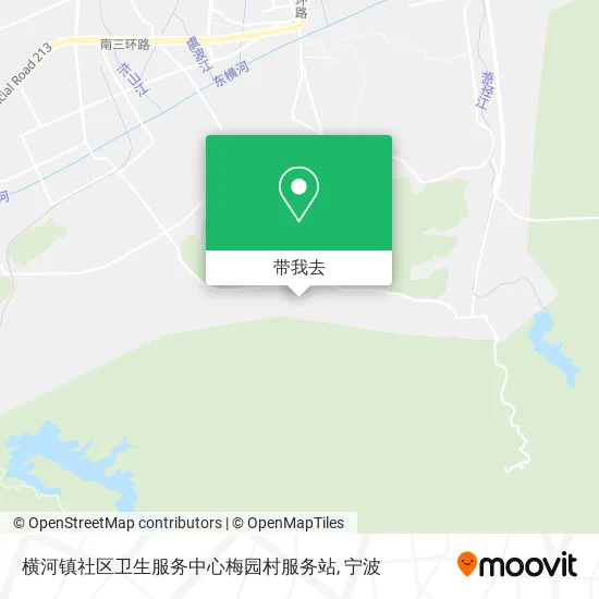 横河镇社区卫生服务中心梅园村服务站地图