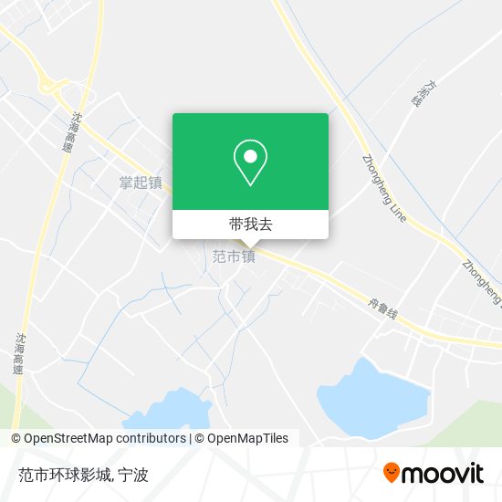 范市环球影城地图