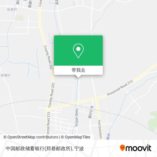 中国邮政储蓄银行(郑巷邮政所)地图