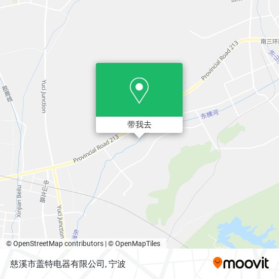 慈溪市盖特电器有限公司地图