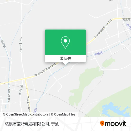 慈溪市盖特电器有限公司地图