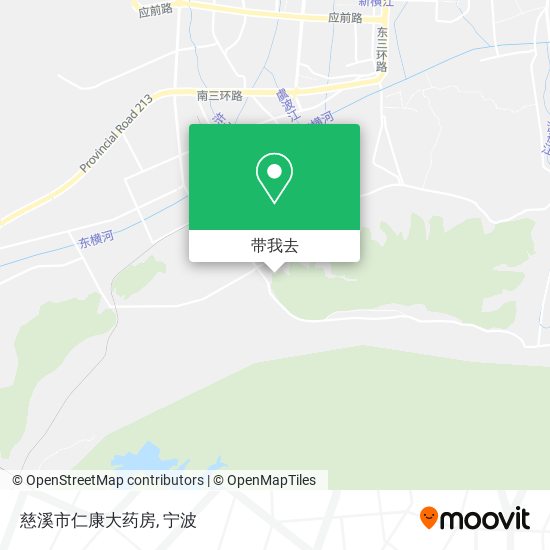 慈溪市仁康大药房地图